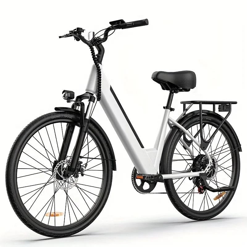 URLIFE E26 Electric Bike for Adults 750W Motor 48V 10.4Ah Removable Battery 7 Speed 80KM Long Range 20MPH E-bike Commuter
